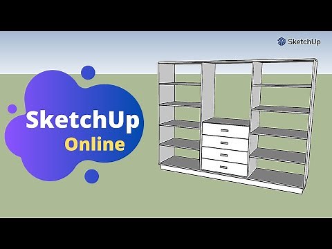 Tutorial Sketchup Online | Como Usar Ferramentas de Modelagem Para Projetos de Móveis