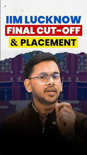 IIM Lucknow – 1 Minute Review🔥 | IIM MBA Cutoff, Fees & Placements 2026 #iim