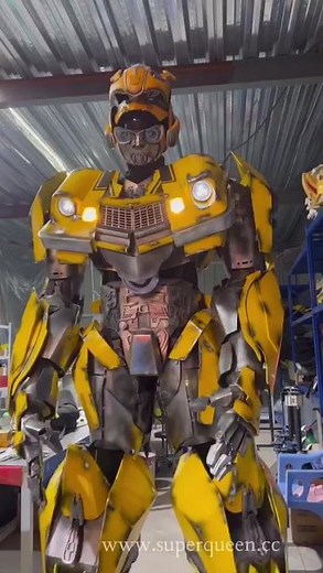 Bumblebee Cosplay Armor – Rise of the Beasts | Voice-Controlled Helmet + Full Detail Showcase #Armor