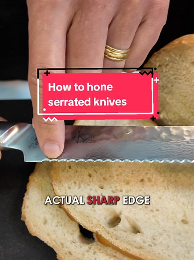How to Sharpen Your Serrated Bread Knife Easily
