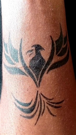 ​🔥 Rising from the Ashes: Stunning Phoenix Tattoo #shorts #tattoo #tattooideas #trending