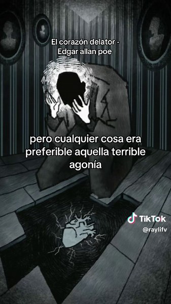 El corazón delator - Edgar Allan Poe #fyp #kafka #edgarallanpoe #literatura #literatura