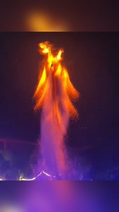 “Phoenix rebirth” The intangible #cultural heritage “#fire pot” is combined with a water performance. As the flames rise from the water, it seems as if a golden phoenix has appeared before your eyes. (cr: douyin dy3u5gwwl80y) | T-Time HK