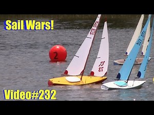 Sail Wars! Memorial Day Soling Regatta 2023, Race 8A, RC Sailboat Racing. Video#232