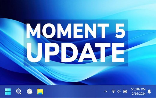 【Moment 5】 微软发布 Win11 最新版 Build 22631.3227 (RP) 系统更新：更改 opilot 位置 默认关闭“显示桌面”按钮！