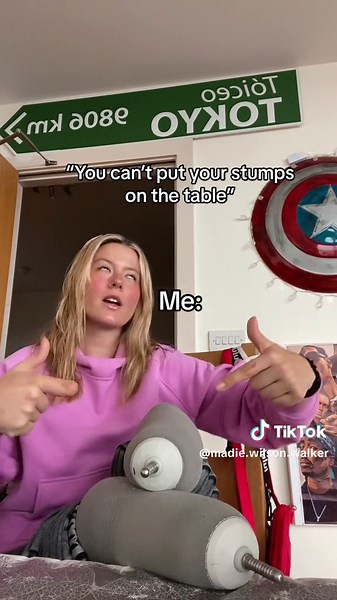 😅😅 #fyp #disability #amputee #foryoupage #stump #disabilitytiktok