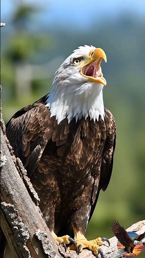 Eagle Sound in the Wild | Real Bird Voice 4K | Real Wildlife Birds