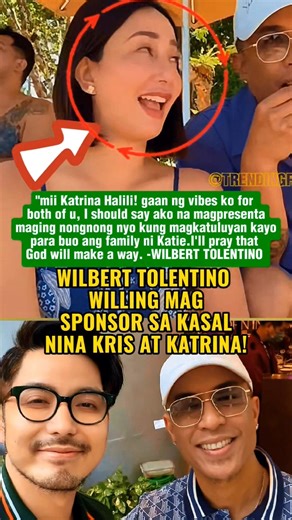 SPONSOR SA KASAL NI KATRINA AT KRIS! BIGATEN!!! #latesupdates #newsheadlines #viral #trending