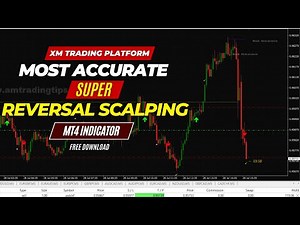 Most Accurate Super Reversal Scalping Non Repaint MT4 Indicator | Trading With XM Platform 🔥🔥🔥