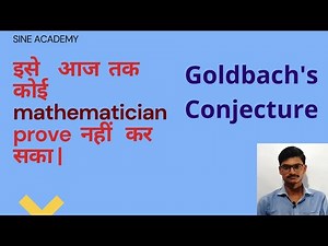 Goldbach's conjecture