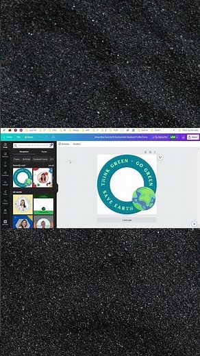 How to Make a Facebook Frame in Canva