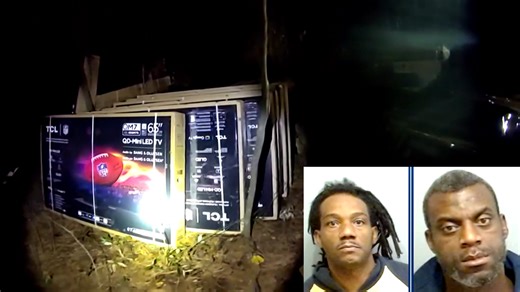 Train Heist: Georgia suspects jailed after police find 100 flat-screen TVs in woods