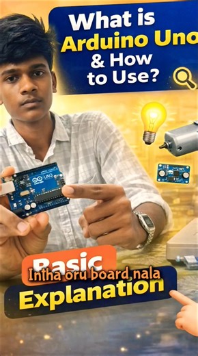 Arduino Uno tutorial Tamil, Arduino basics for beginners, #ArduinoUno #ArduinoTamil #TamilTech