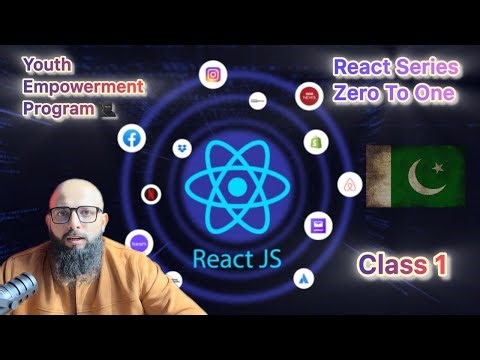 React Class 1 – Setup, Create App, Components, Props Explained (Zero to One)