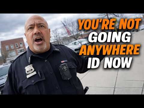 Dumb Cops Regret ID Demand! “I Don’t Answer Questions” — Walk of Shame | 1A Audit