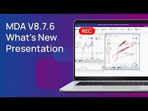 MDA V8.7.6 - What's New Presentation (EN) | ETAS