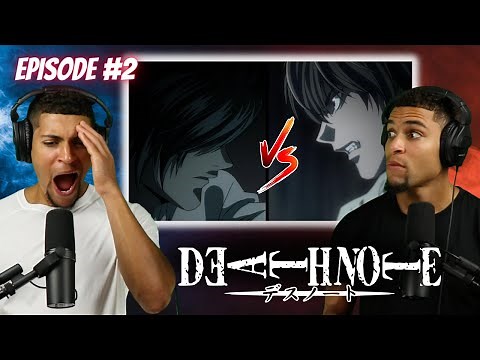 KIRA vs. L!! | Death Note - Ep. 2 Reaction! *New Anime Fans*