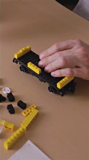 Watch This 1985 Vintage LEGO® Trains Set Come Together!