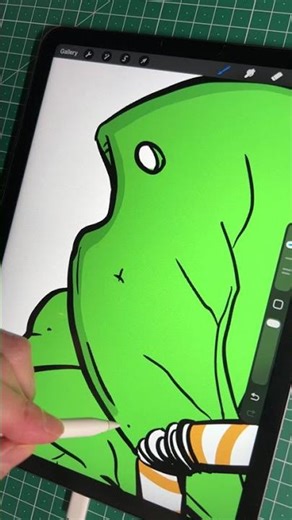 Coloring a Scene for a Boardgame #digitalart #drawing #gameart #procreate #ipad