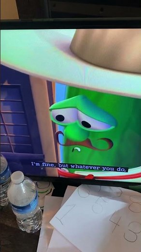 VeggieTales Larry The Cucumber Crying