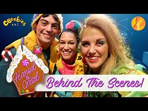 Behind the Scenes of Cbeebies Hansel and Gretel! | Maddie Moate
