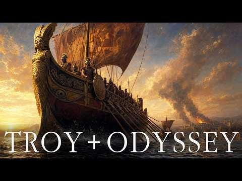The Trojan War & The Odyssey - The Entire Story in Chronological Order (All Parts)