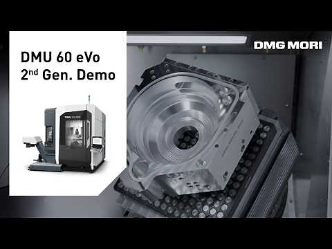 Machining of a Semiconductor Show Part on the DMU 60 eVo 2nd Generation