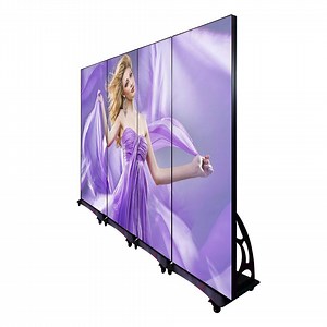 [Hot Item] Indoor P2.5 Floor Stand Portable LED Poster Screen for Advertising Commercial Store