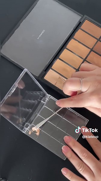 Depotting MAC Full Coverage Foundation Palette