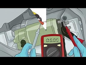 how to test a car starter with jumper cables, multimeter and screwdriver,