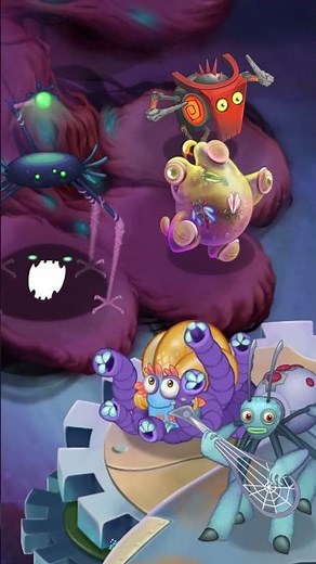 Arackulele, Bogle, eRmA gUrDy, Pentumbra and Tympa quintet #shorts #mysingingmonsters #msmduets