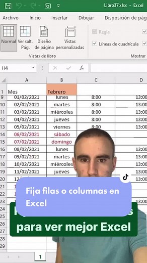 Dejar fija una fila o columna en Excel para trabajar más cómodamente 🔎 📁 ¡Guarda el vídeo para acordarte del truco y comenta cualquier duda en los comentarios! 📊 Sígueme para vídeos de Excel diarios #ExcelConAlvaro #Excel #ExcelTips #AprenderExcel #ExcelBasico #trucosexcel