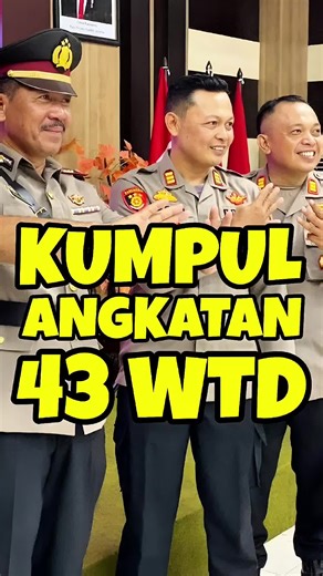 Mumpung pas bisa kumpul, coba kita tanyakan siapa mereka Yuph betul banget, jadi mereka adalah alumni SIP Reg Angkatan 43 Resimen WTD yang menjabat di Polres Bantul nih. Selamat ya untuk para komandan, semoga semakin solid untuk mewujudkan wilayah Kabupaten Bantul yang aman kondusif. #kapolsek #jabatan #polresbantul