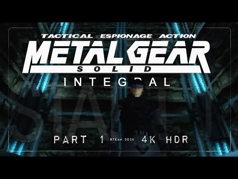 Metal Gear Solid Integral | HD Collection | Part 1 | 4K No Commentary