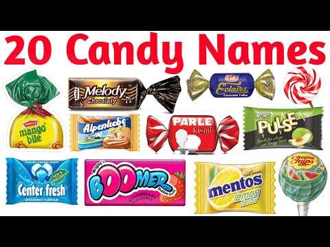 बच्चों के लिए 20 Candy Names | 20 Candy Names with Pictures and Fun