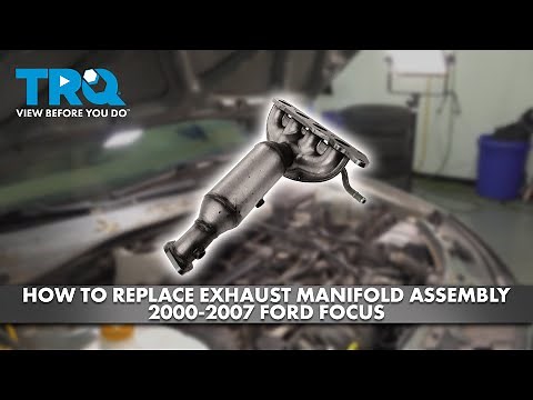 How to Replace Exhaust Manifold Catalytic Converter Assembly 2000-2007 Ford Focus