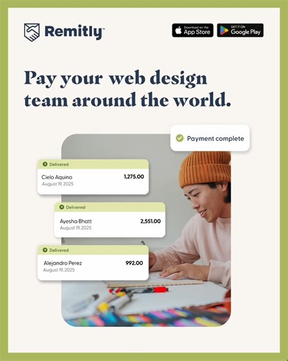 Pay vendors across borders with fast, simple, and reliable transfers. Start sending today with Remitly Business. | Remitly