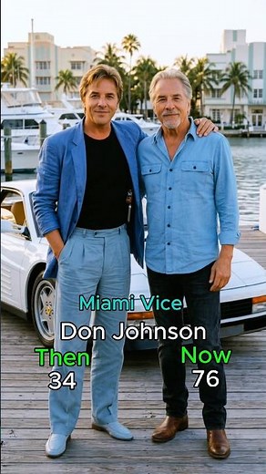 Miami Vice Cast: Then And Now 🌴🚤