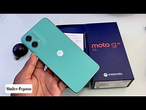 Motorola G45 5G Unboxing & Review | Moto g45 8/128 - Brilliant Green Unboxing | Guru Mobile World 🔥