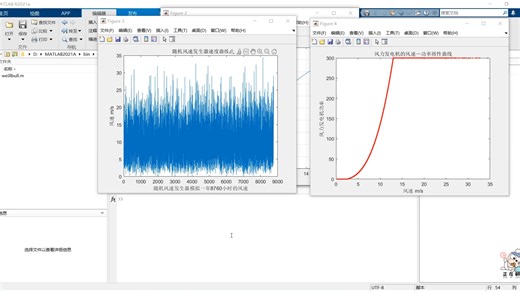 视频讲解MATLAB编程Weibull分布模型模拟风力发电输出程序加实例