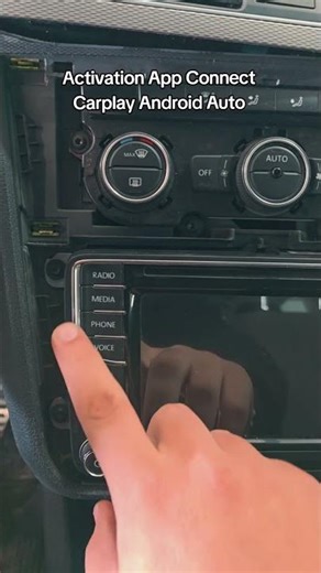 activation app connect Carplay Android Auto Volkswagen Caddy