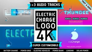 Videohive Electricity Logo | Charge Battery Energy - 23562920 AEdownload.com