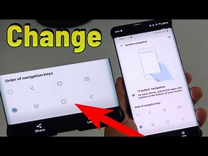 How to Change Android Phone System Navigation and Button Bar | Android Navigation Bar Settings