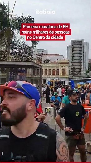 PRIMEIRA MARATONA DE BH REÚNE MILHARES DE PESSOAS NO CENTRO DA CIDADE