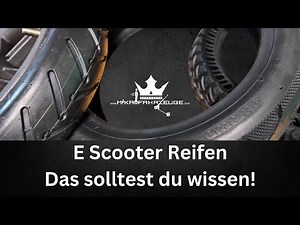 E-scooter tires: Inner tube vs. honeycomb vs. tubeless with puncture protection gel – which is th...