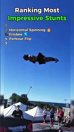 Ranking Most Impressive Stunts Ever ⚡😱 Pt. 3 #shorts | Insane Reflexes & Trick Compilation