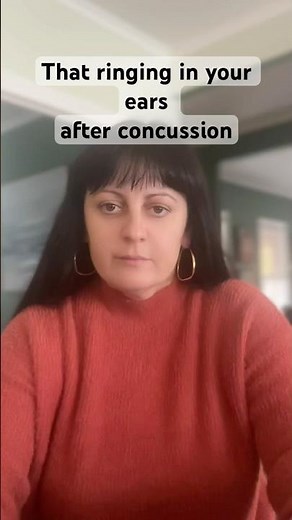 Why concussion can cause ringing in your ears
