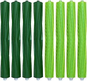 4 Set s9 Main Rubber Brush Replacement Accessories for iRobot Roomba s9 (9150) s9+ s9 Plus (9550) s Series Vacuum Cleaner