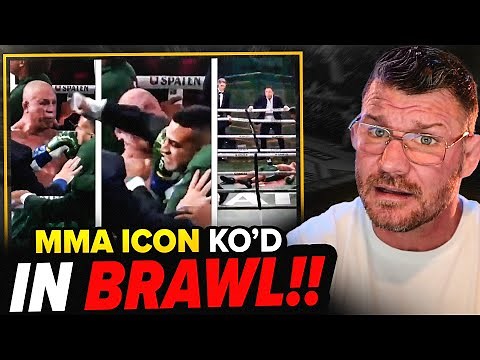 Wanderlei Silva KNOCKED OUT COLD in Chaotic Brawl after Boxing Match (BISPING Reacts)