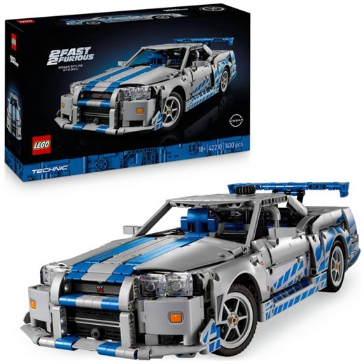 Buy LEGO Technic 2 Fast 2 Furious Nissan Skyline GT-R R34 42110 | LEGO | Argos